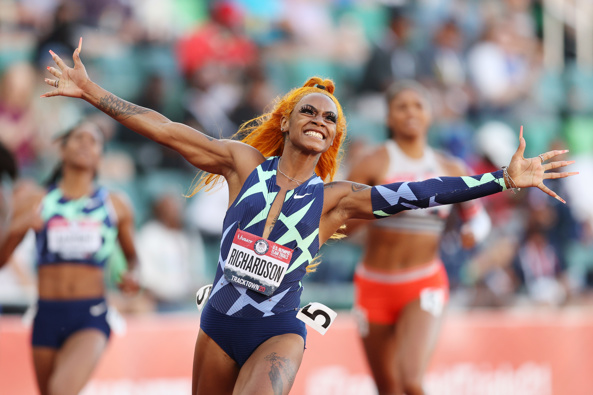 Sha'Carri Richardson. (Photo / Getty)