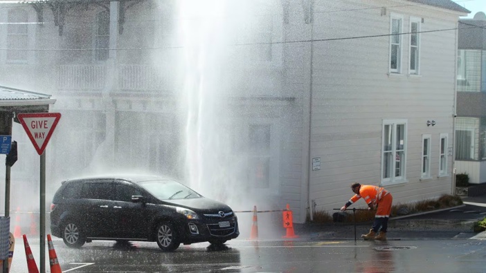 The Wellington Region is at a level 2 water restriction due to leaks and water shortages.