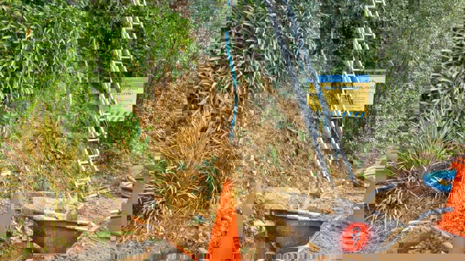 The slip on The Terrace. Photo / Supplied