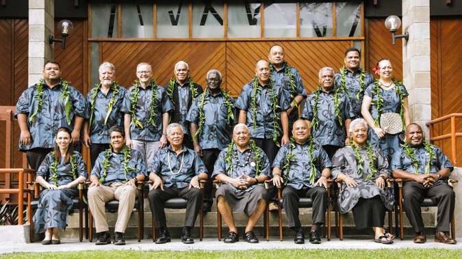 Pacific Islands Forum leaders. Photo / Samuel Rillstone (Pool-RNZ)