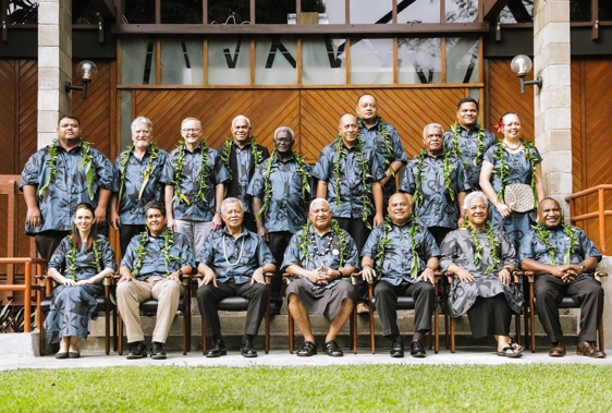 Pacific Islands Forum leaders. Photo / Samuel Rillstone (Pool-RNZ)