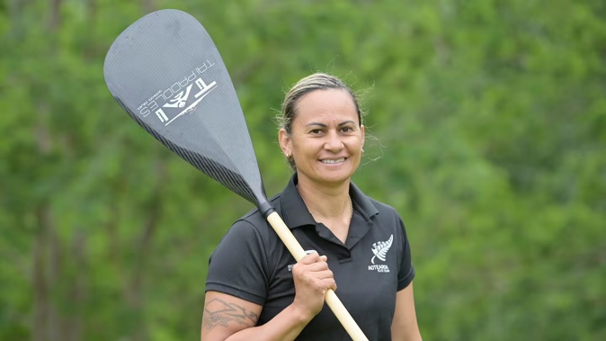 Kiwi Campbell recently joined the board of Waka Ama New Zealand. Photo / Supplied