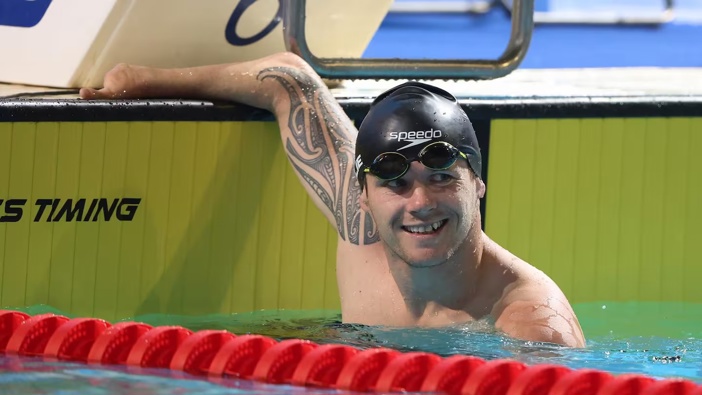 Northland’s multiple Paralympic gold medal winning swimmer Cameron Leslie is leading the swim team at this year’s Paralympic Games in Paris, France