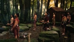 Culture and kai at Te Pā Tū. Photo / Te Pā Tū