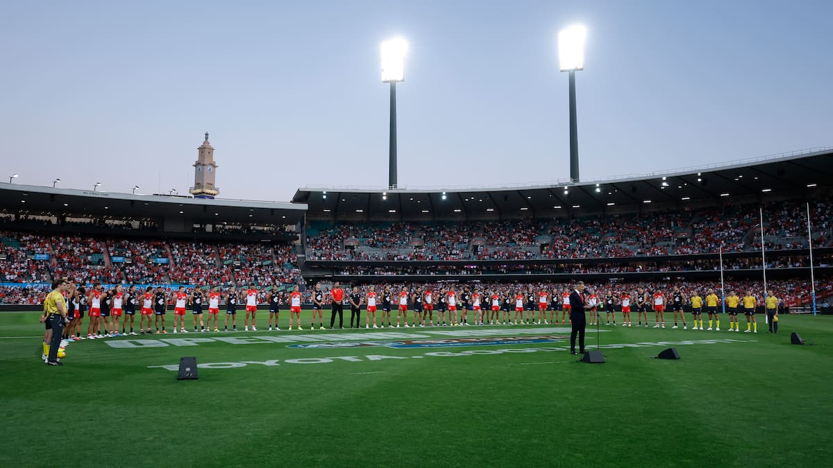 Swans apologise after Jewish references cut from Bondi attack tribute
