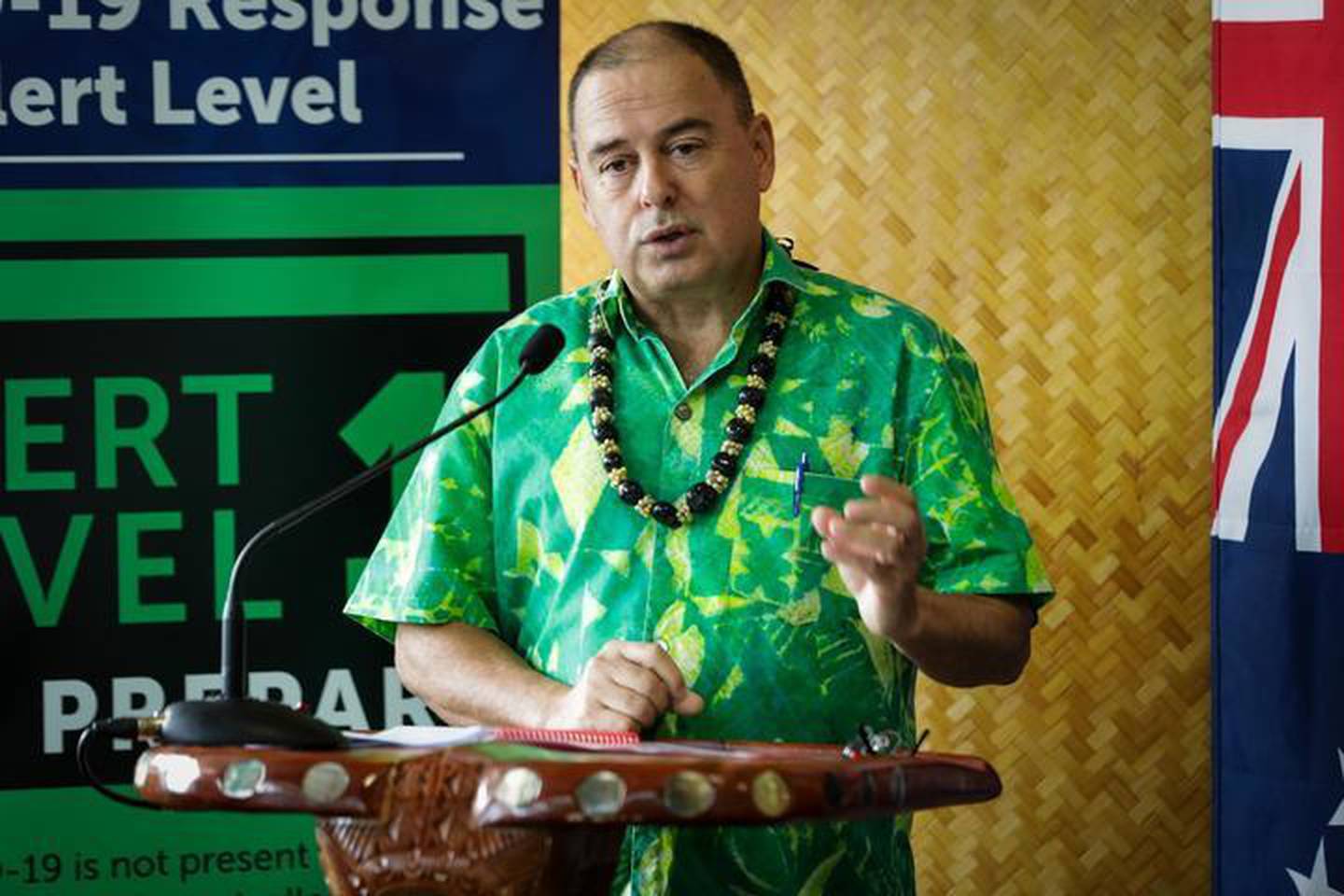 Cook Islands Prime Minister Mark Brown. (Photo / Nate McKinnon, RNZ)