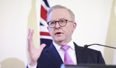 Australian Prime Minister Anthony Albanese. (Photo by Hilary Wardhaugh/Getty Images)
