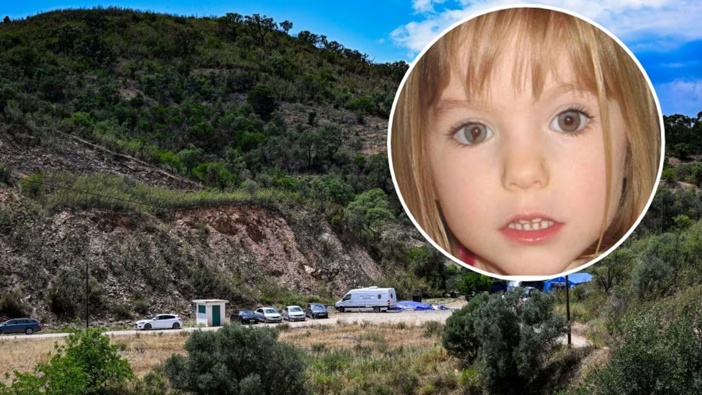 View of dismantled base camp at the end of the three-day search for remains of Madeleine McCann at Barragem do Arade Reservoir on May 25, 2023 in Silves, Portugal. Photo / Getty Images