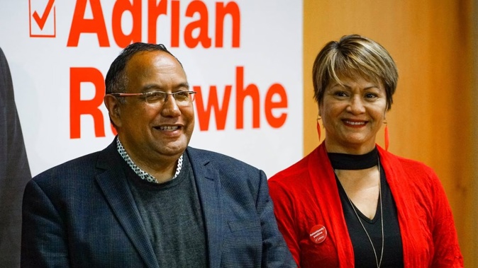 Speaker Adrian Rurawhe will not be standing in Te Tai Hauāuru and will go on the party list, but Soraya Peke-Mason (right) is understood to be considering her options Photo / Lewis Gardner