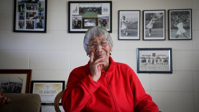 Wimbledon tennis player and new Dame Ruia Morrison. (Photo / Andrew Warner)
