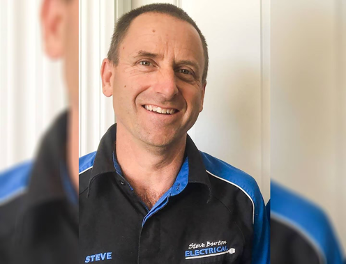 Nelson electrician Steve Burton is defending WorkSafe charges that followed the fatal electrocution of a tradesman in a client's home.