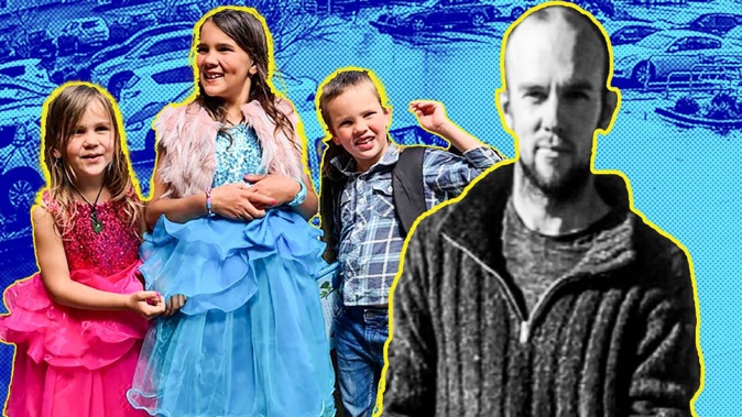Tom Phillips and his three children have been on the run for nearly two years.