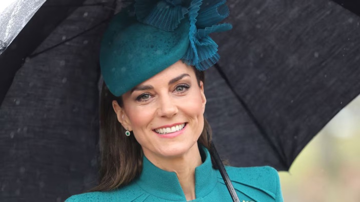Kate sat out the 2024 St Patrick’s Day celebration due to her surgery. Last year was Kate's first as the regiment’s honorary colonel after taking over from Prince William. Photo / Getty Images