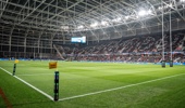 One NZ Stadium at Te Kaha hosted its first event last night. Photo / Alyse Wright