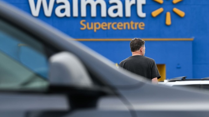 A man was detained for allegedly stabbing 11 people in a Walmart in Traverse City, Michigan. Photo / Getty Images