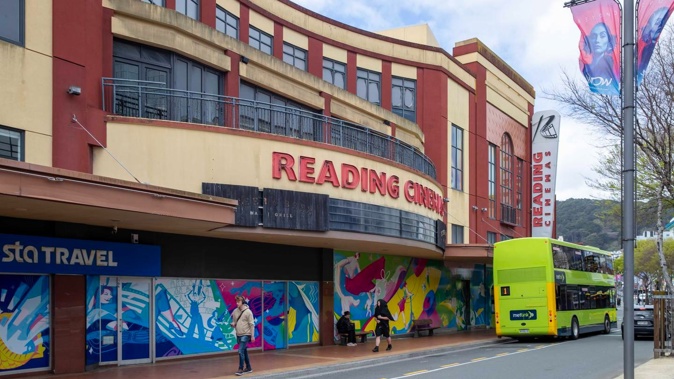 The Reading Cinema building was closed in early 2019 after an earthquake risk was discovered. Photo / Mark Mitchell