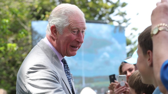 King Charles when he visited New Zealand as Prince of Wales in November 2019. Photo / File