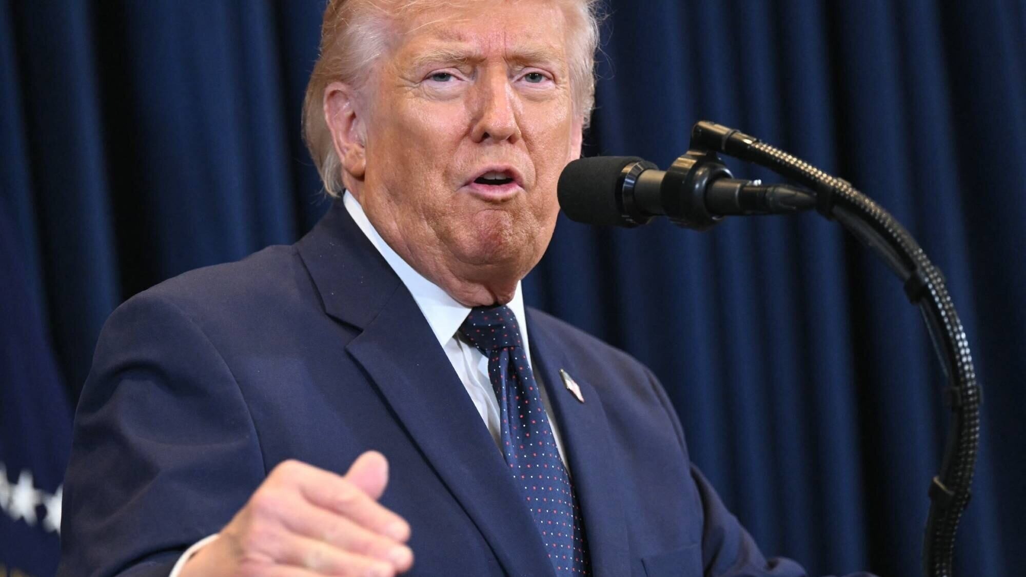 Trump says Iran was 'going to attack' the US, Putin 'wants to be helpful' in region