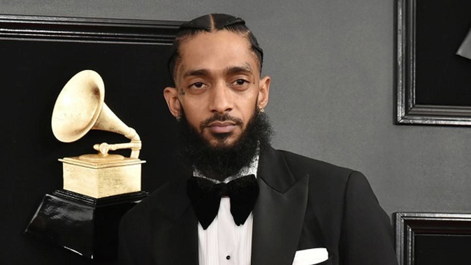 Nipsey Hussle attends the 61st Annual Grammy Awards, 2019. Photo / AP