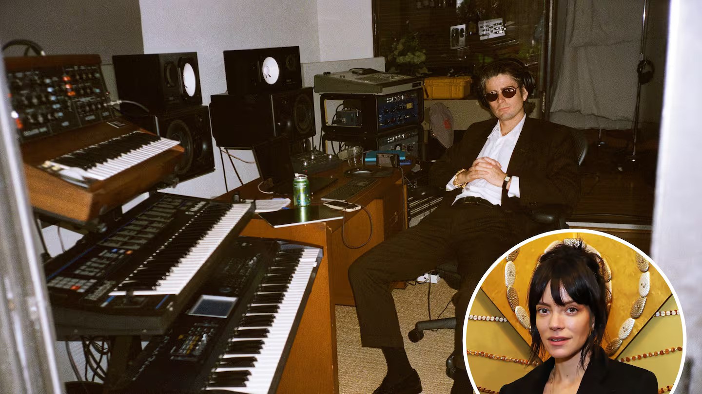 Leroy Clampitt said there was a lot of raw emotion working with Lily Allen on West End Girl. Inset photo / Getty Images