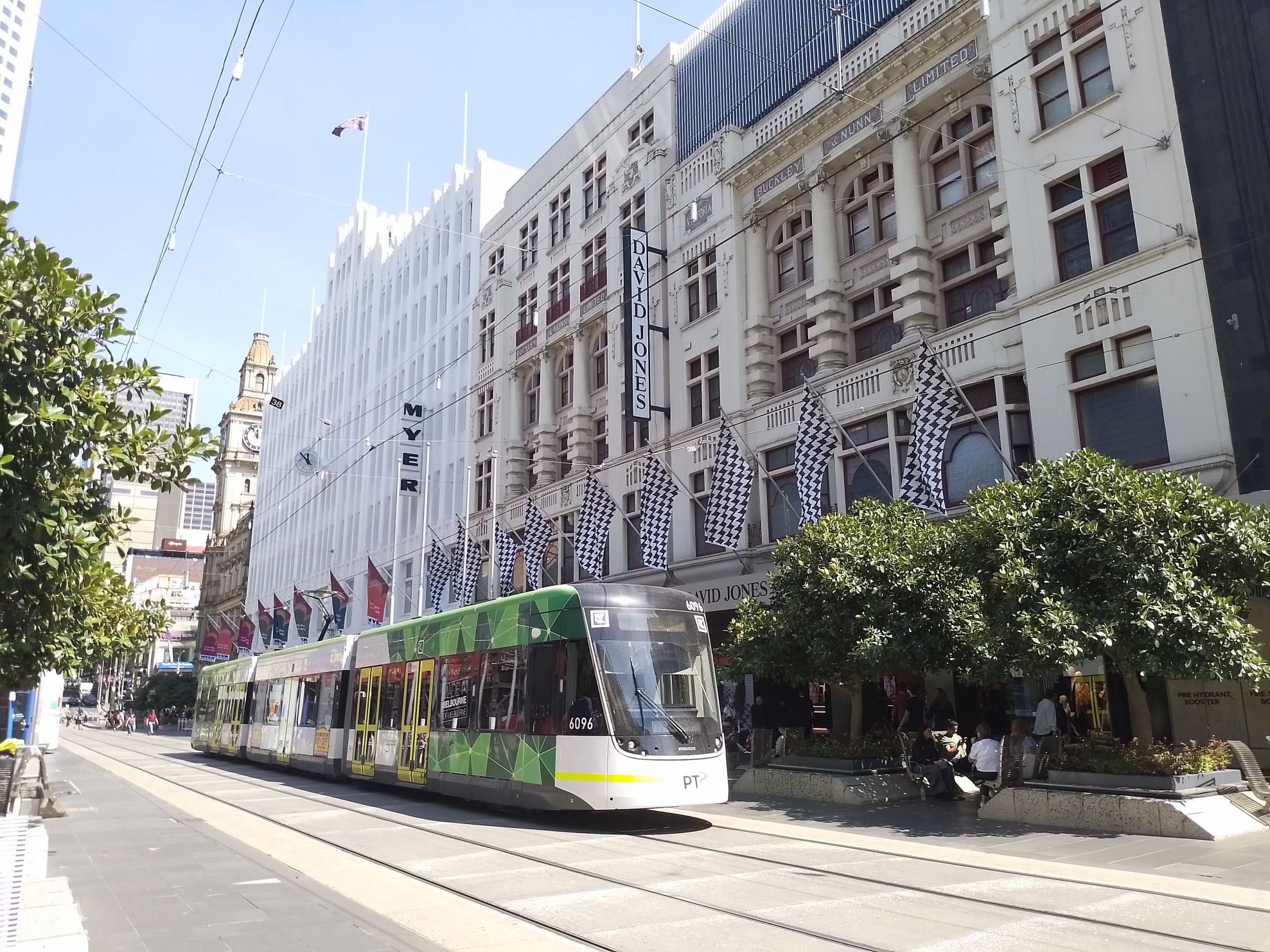 Bourke St Mall. Photo / Mike Yardley