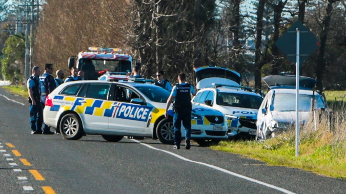 Malcolm Karauria kidnapped and beat his partner, driving her around for several hours before being forced off the road by police in July 2021. (Photo / NZME)