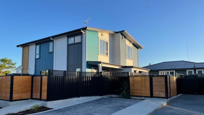 Housing completed recently in Kelvin Pl, Maraenui, similar to some of the homes being developed by Government agency Kainga Ora Homes and Communities across three Napier suburbs over the next 18 months to two years.