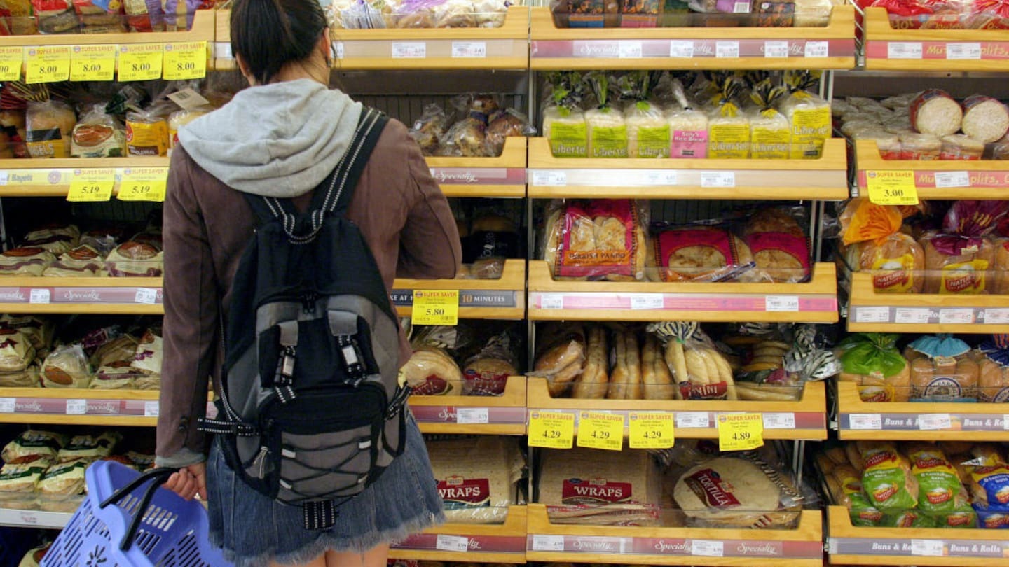 Grocery shoppers across the city have noticed the iconic Kiwi bread, which comes in varieties including mixed grain, dark rye, sunflower and barley, and fruit and spice, missing from shelves over the weekend. Photo / Getty Images
