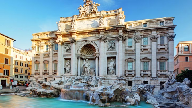 The Trevi Fountain, Rome, Italy. Photo / Supplied