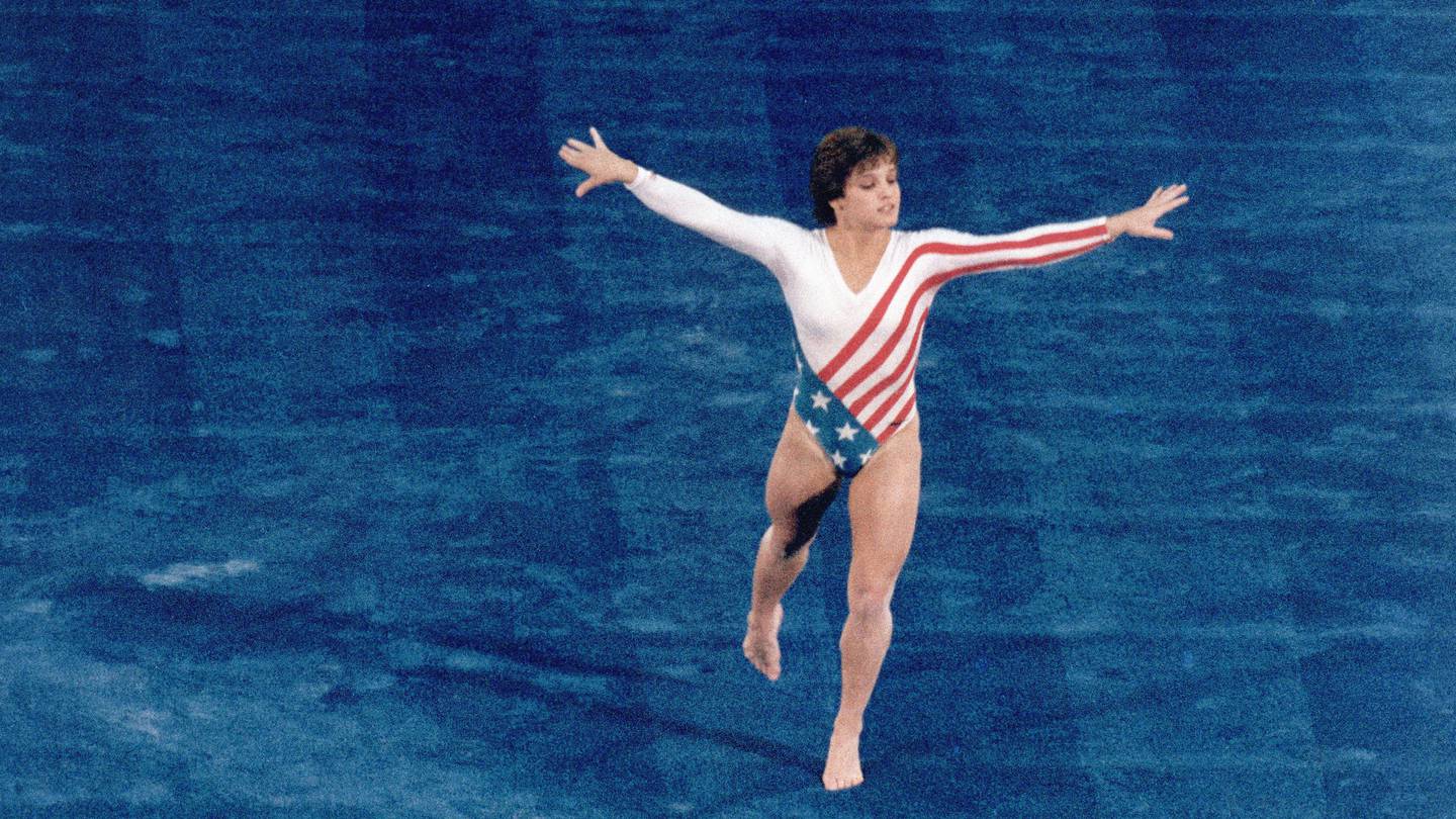 Mary Lou Retton performs. Photo / Getty Images