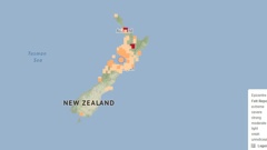 Nearly 13,000 people reported feeling the quake that struck off the coast of the North Island tonight. Photo / GeoNet