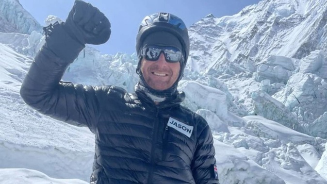 Australian man Jason Kennison died after becoming unwell on Mt Everest. Photo / via Just Giving