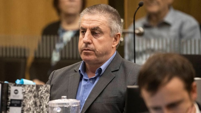 David Charles Benbow denies murdering Michael McGrath and is standing trial at the High Court in Christchurch. Photo / George Heard