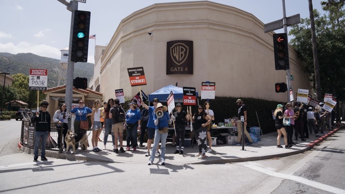 Writers for some of the most popular shows on television are walking off the job, striking for higher pay amid rapid changes in the way people watch their programmes and films. Photo / Getty Images