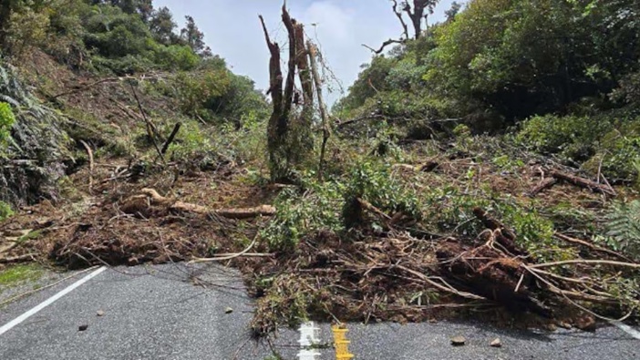 A slip in Kokatahi on the West Coast following 24 hours of torrential rainfall which began on November 8. Photo / West Coast Emergency Management