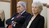 Peters’ partner injured by glass after crowbar attack on Auckland home
