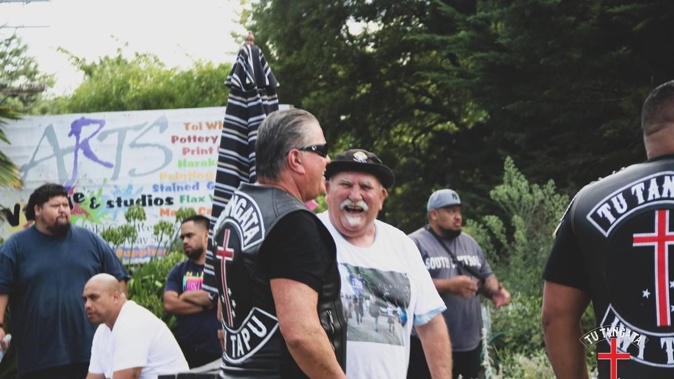 Brian Tamaki was in Hawke's Bay last month, where he met with community advocate and lifetime Black Power member Denis O'Reilly.