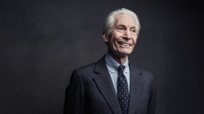 Charlie Watts of the Rolling Stones poses for a portrait on November 14, 2016, in New York. Watts' has died at age 80. (Photo / AP)