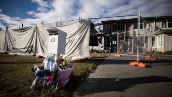 Emotional tributes left at scene of Burnham fire that killed teenage girl
