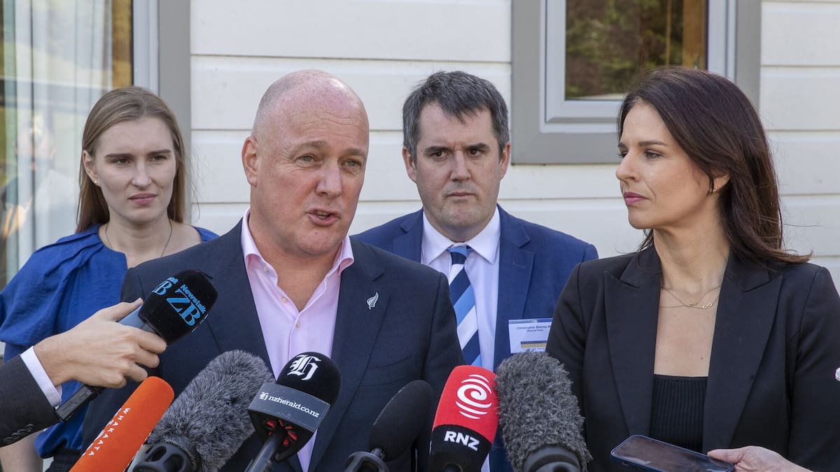 Watch: Luxon, Stanford to announce new spending in primary schools