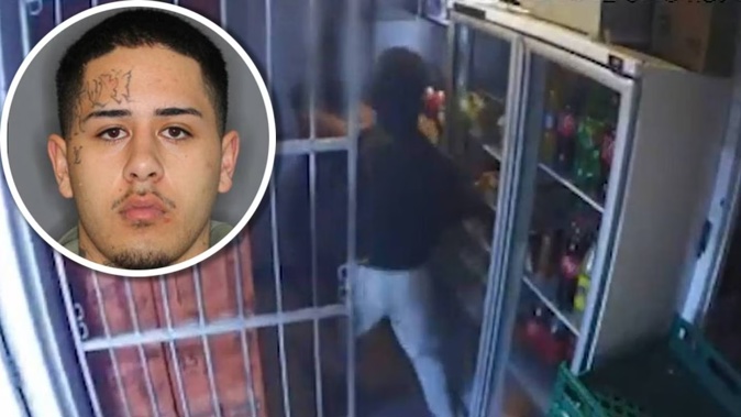 Police are seeking sightings of 19-year-old Trayd Tahau in relation to the robbery of a Hamilton dairy where the worker had two fingers chopped off. Photo / Police