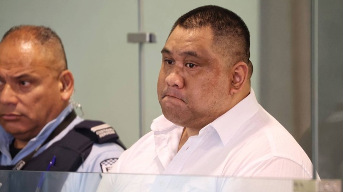 Joshua Timoti appears for sentencing in the High Court at Auckland. Photo / Jason Oxenham