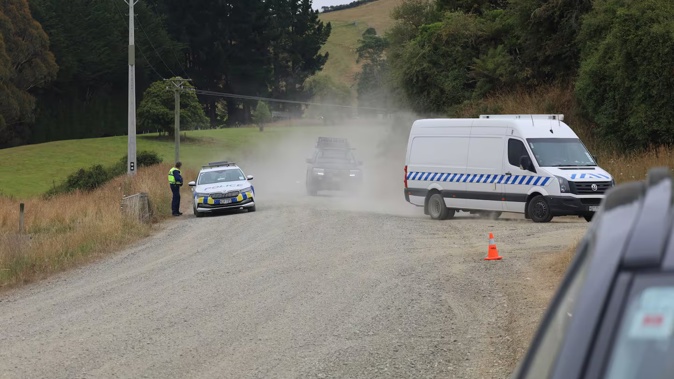 Police responded to reports of a man with firearms near Owaka township in rural Otago. Photo / Ben Tomsett