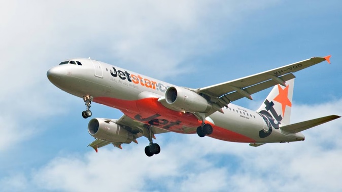 The Jetstar A320 to Rarotonga offloaded luggage in favour of extra fuel, last week. Photo / Phillip Capper, CC2