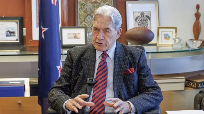NZ First leader Winston Peters speaks to the Herald about his party's view on immigration. Photo / Mark Mitchell