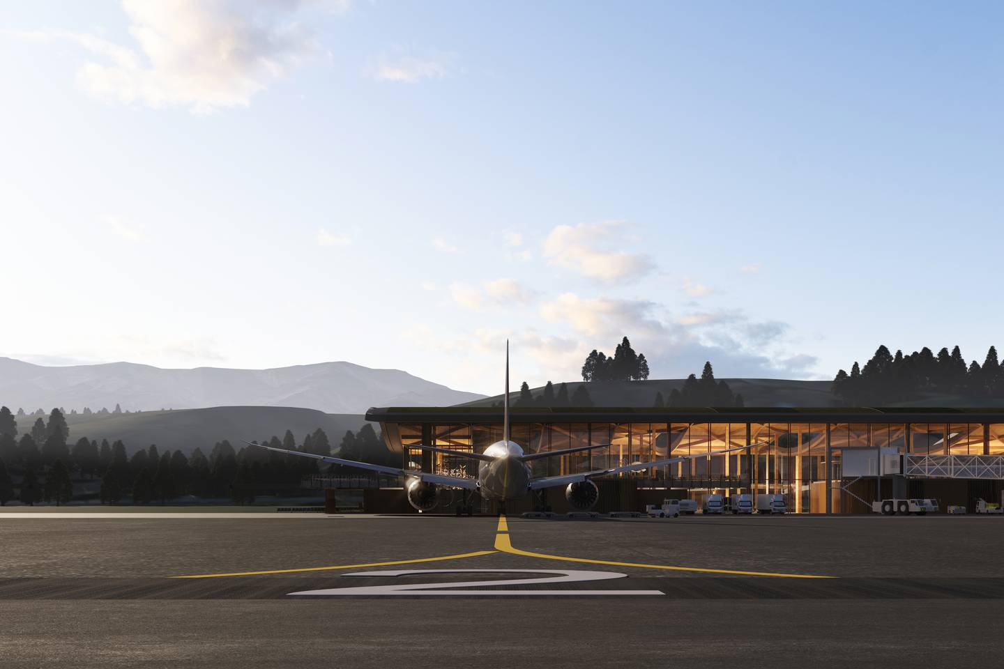 Make way for landing: New report shows what controversial new airport might look like