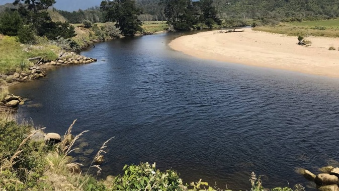 Little Wanganui River, near Karamea on the West Coast. Photo / Mike Dickison, RNZ