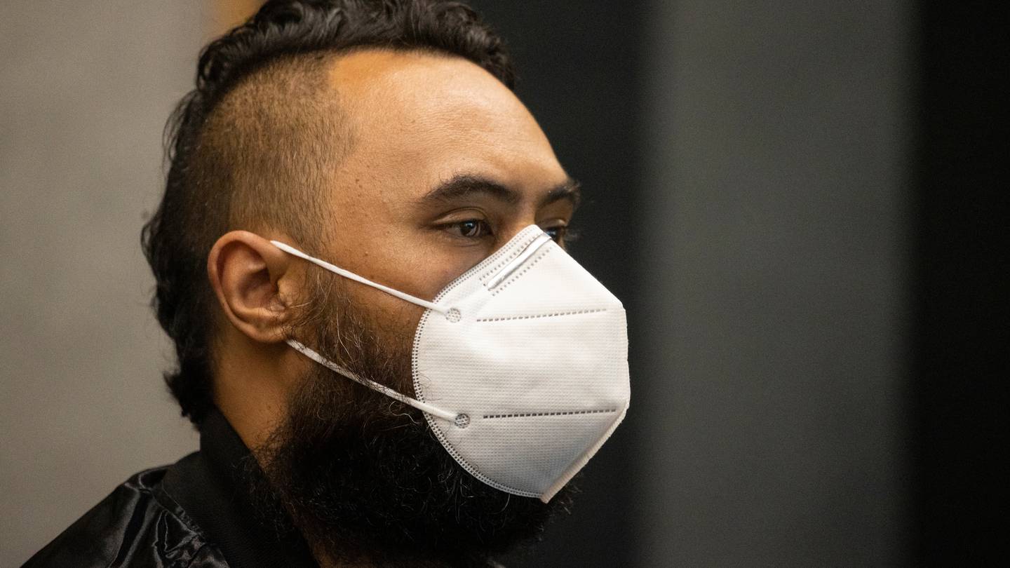 Pere Mataiti's target practice on pre-school signage that included the outline of children has cost him $521. Photo / George Heard