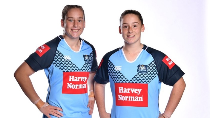 Emily Curtain and her twin sister Sophie. Photo / Supplied