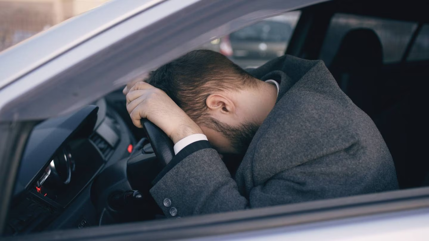 A Mosgiel driver fell asleep at the wheel while being followed by Dunedin police. Photo / 123rf, file image